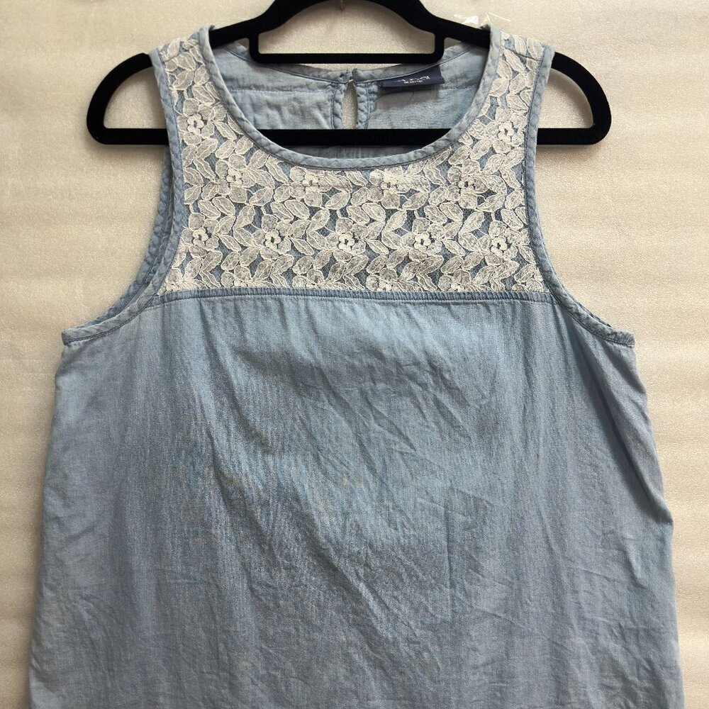 Womens 2 Pieces Skirt Set Summer Sleeveless Crewneck（M)